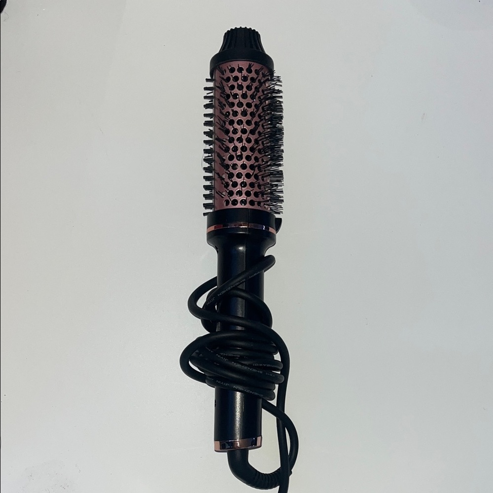 Black and Pink Hair Blowout Brush